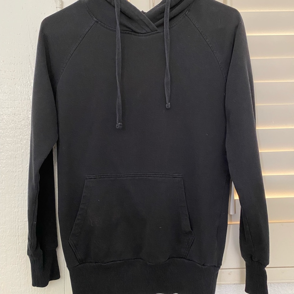 Black Hoodie with Pocket